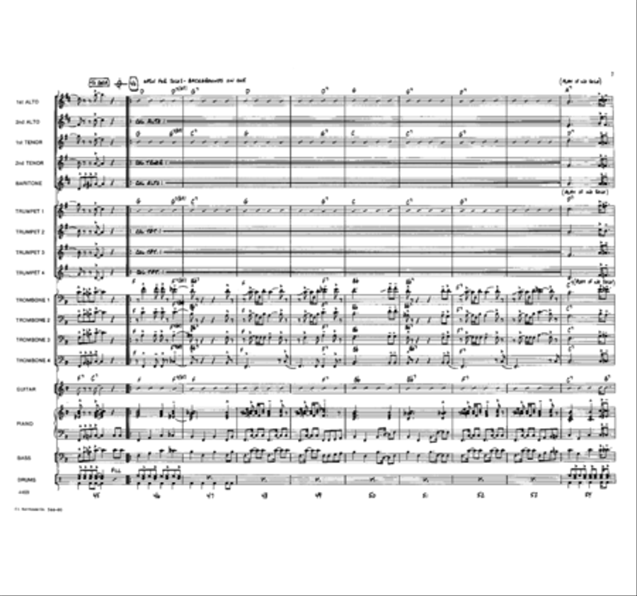 St. Louie Blues Jazz Ensemble scores gallery preview page 7