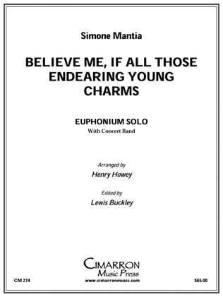 Book cover for Believe Me If All Those Endearing Young Charms