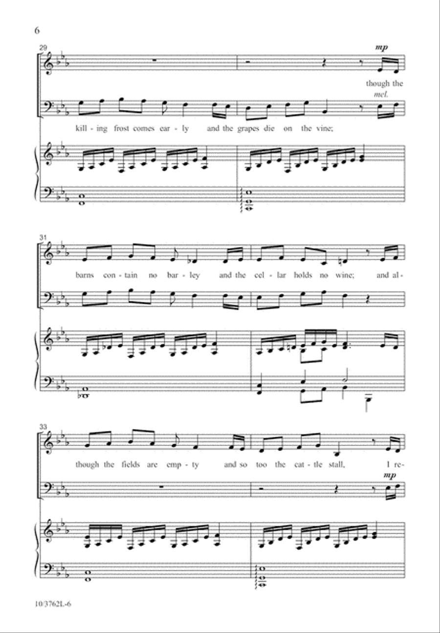 Still the Lord of All Still the Lord of All 4-Part scores gallery preview page 6