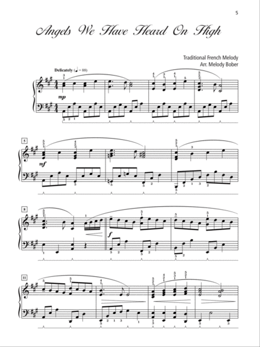 Grand Solos for Christmas 4-6 (Value Pack) Piano Method scores gallery preview page 11