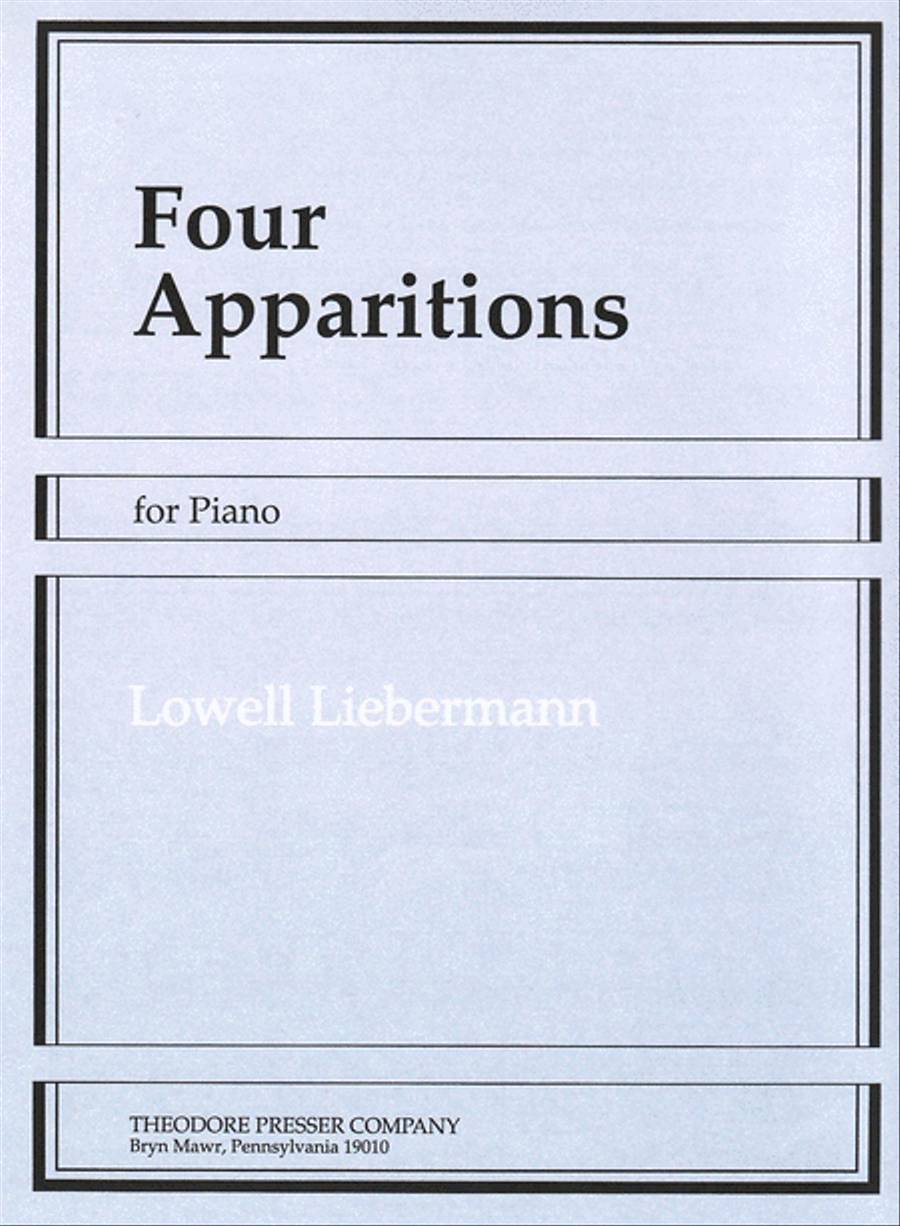 Four Apparitions Chamber Music scores gallery preview page 1