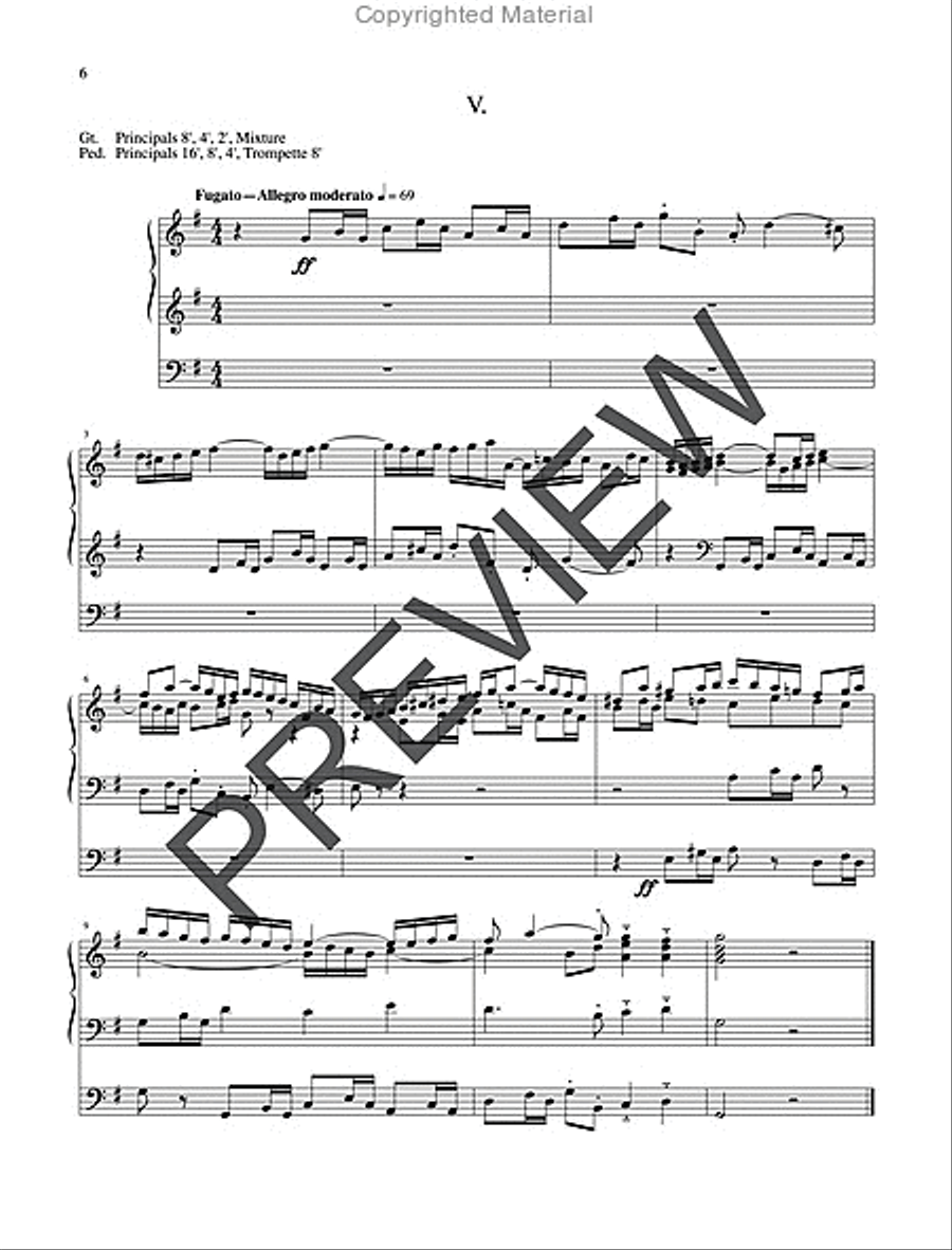 Magnificat in G Major Magnificat in G Major Organ scores gallery preview page 6