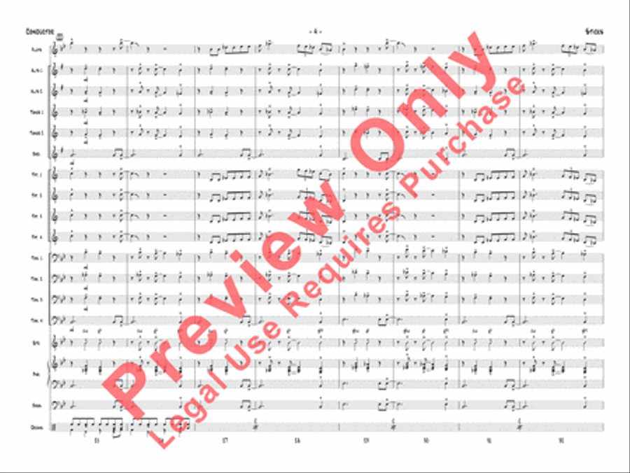 Sticks Jazz Ensemble scores gallery preview page 23