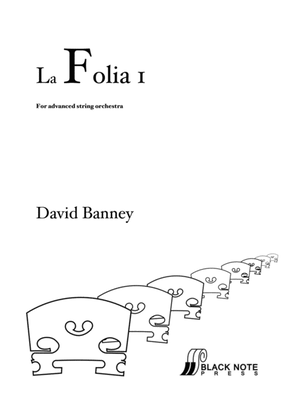Book cover for La Folia 1 (original composition for intermediate-advanced string orchestra)