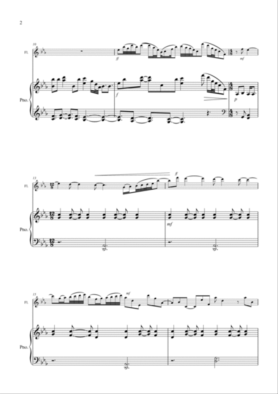 Emakhaya (Flute version) Emakhaya (Flute version) Flute Solo scores gallery preview page 2