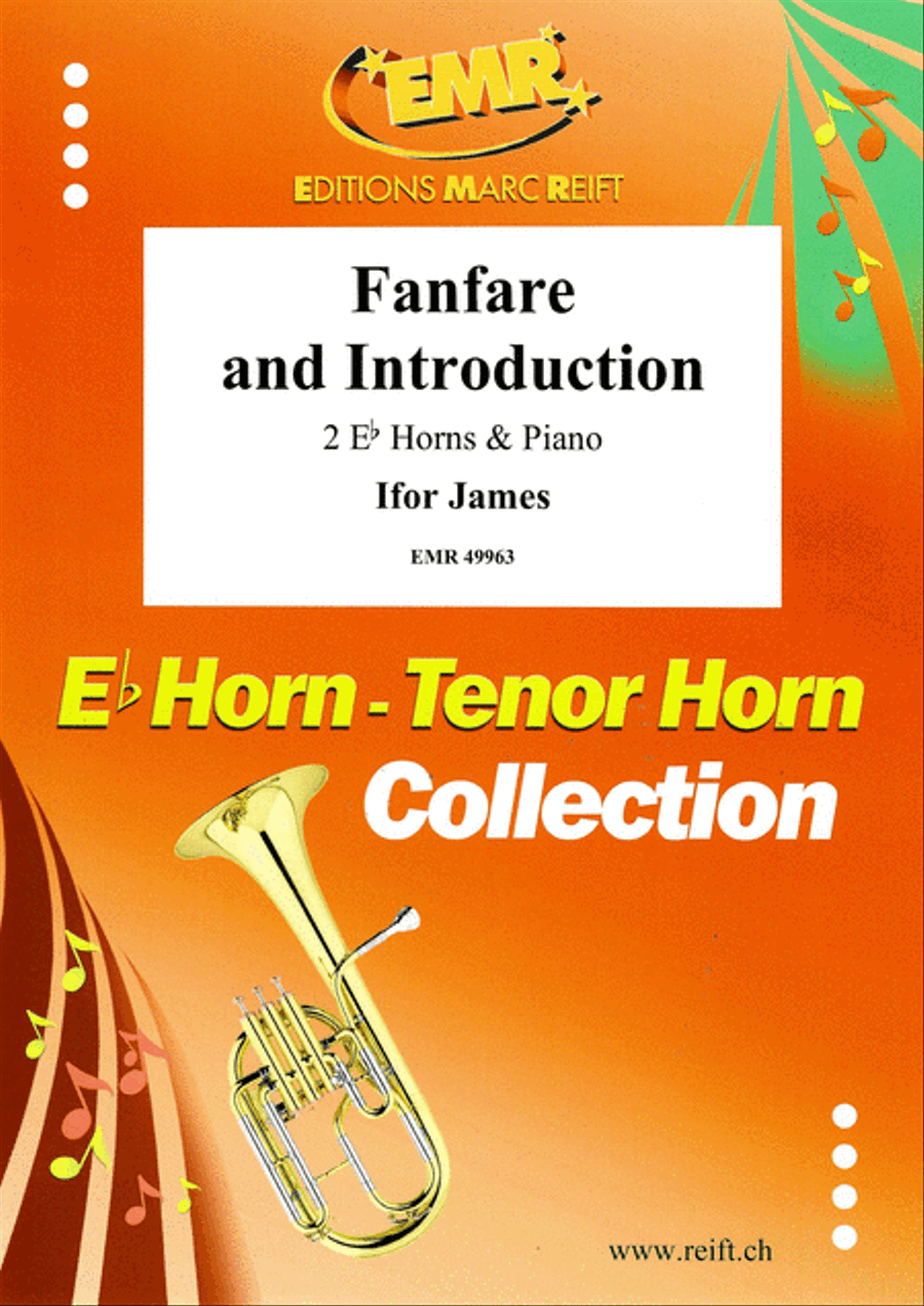 Fanfare and Introduction Fanfare and Introduction Horn scores gallery preview page 1