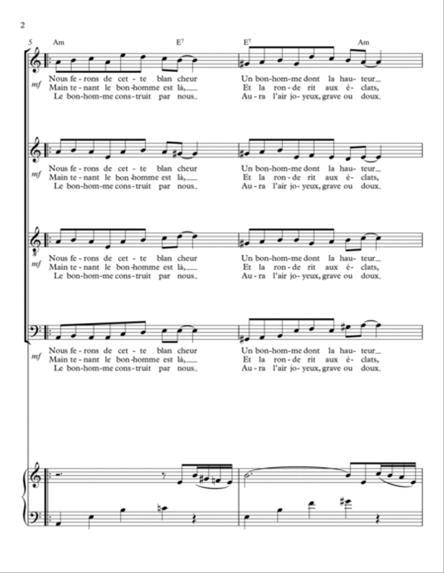 16 Christmas Songs 4-Part scores gallery preview page 2