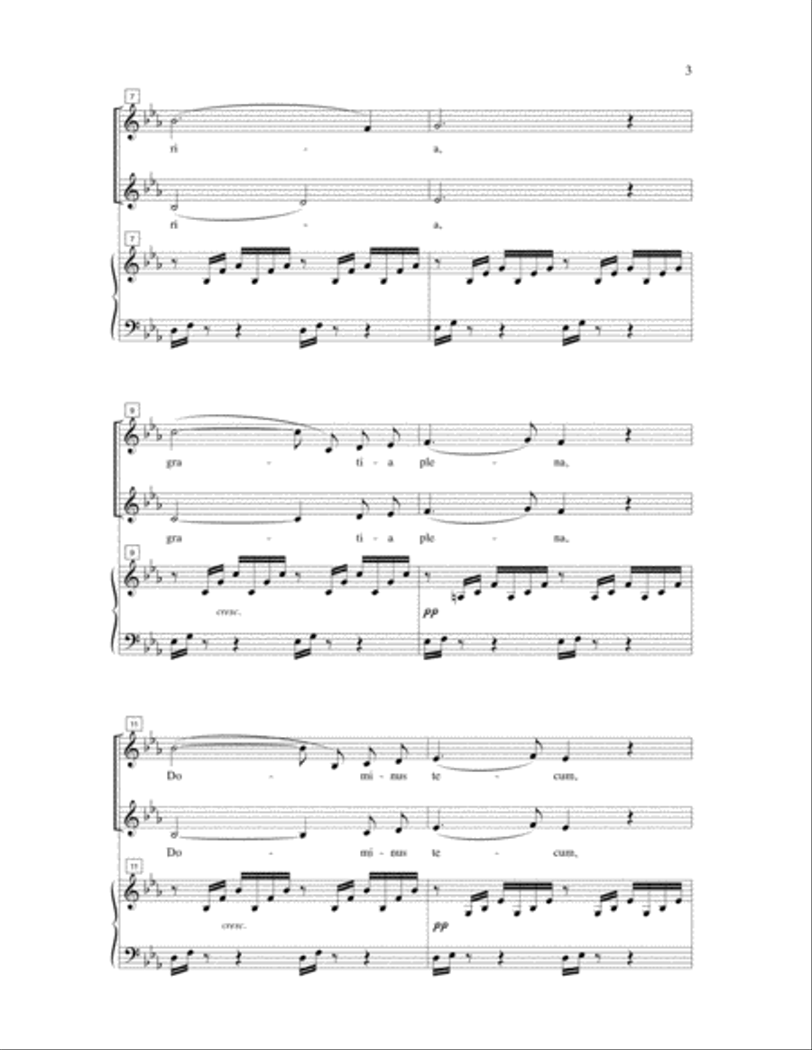 Ave Maria Ave Maria SA scores gallery preview page 3