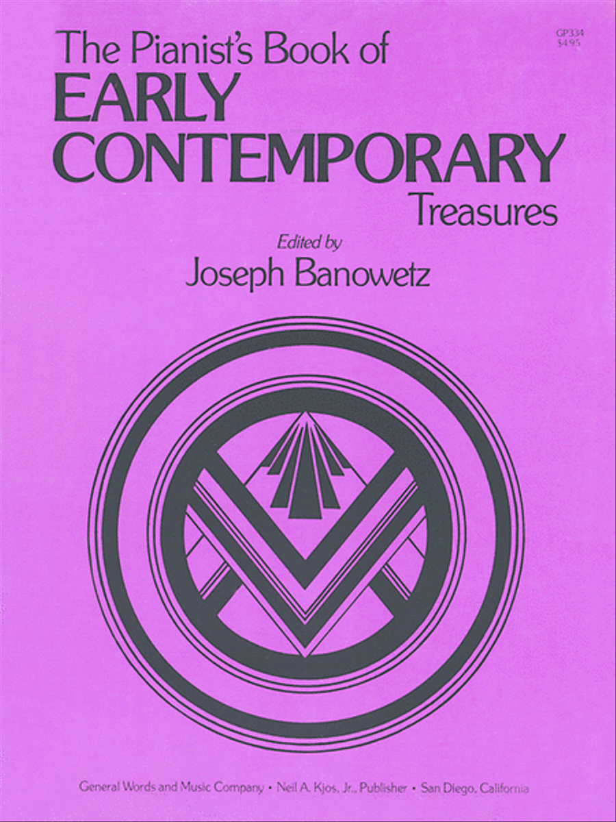 The Pianist's Book of Early Contemporary Treasures Piano Solo scores gallery preview page 1