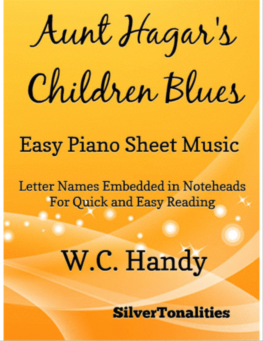 Aunt Hagar’s Children Blues Easy Piano Sheet Music Easy Piano scores gallery preview page 1
