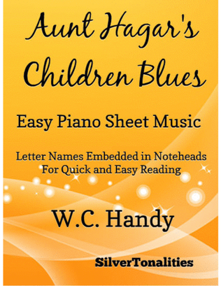 Aunt Hagar’s Children Blues Easy Piano Sheet Music