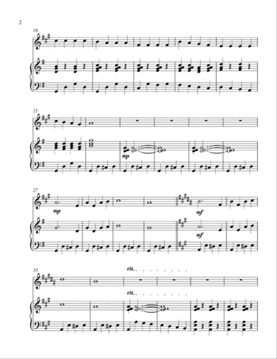 Songs of the Railroad (treble Bb instrument solo) Piano scores gallery preview page 3