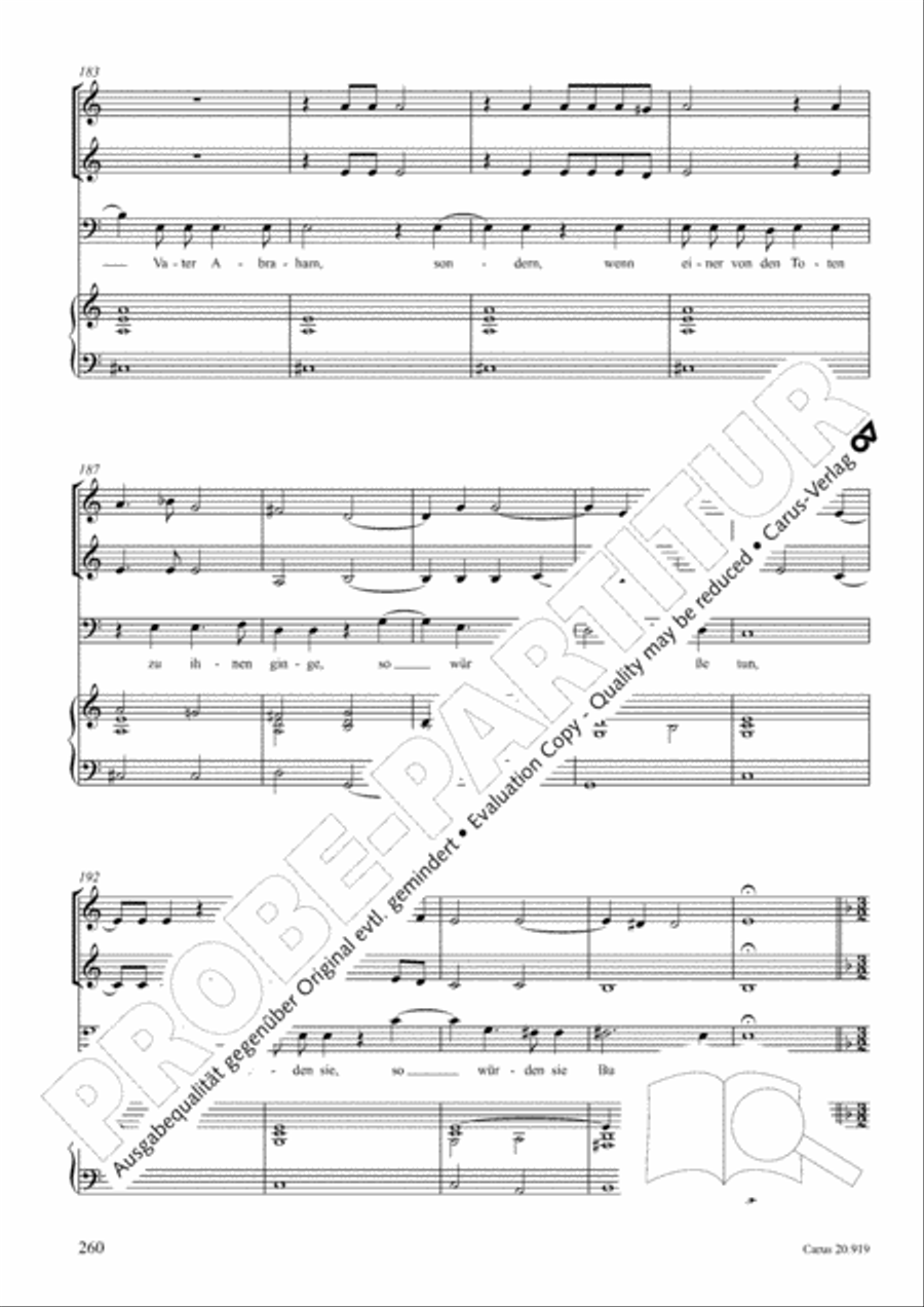 Opera varia I. Works with 1-7 parts (Complete edition, vol. 19) [Werke mit 1-7 obligaten Stimmen] Score scores gallery preview page 317