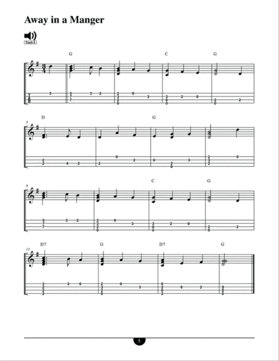 Holiday Favorites for Solo Ukulele Ukulele scores gallery preview page 6