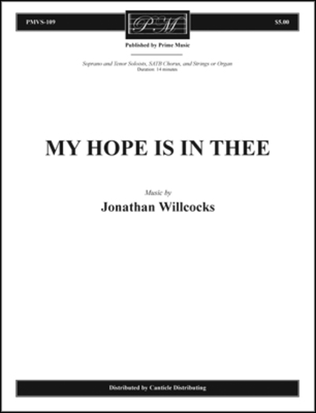 My Hope is in Thee (Choral Score)