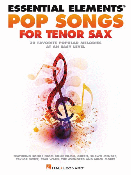 Essential Elements Pop Songs for Tenor Saxophone