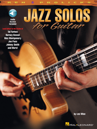 Book cover for Jazz Solos for Guitar