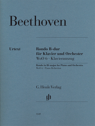 Book cover for Rondo in B-flat Major WoO 6