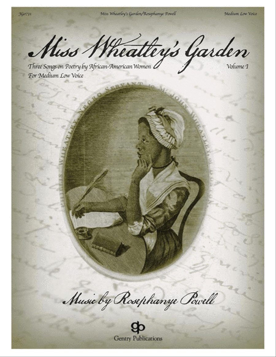 Miss Wheatley's Garden Miss Wheatley's Garden Medium Voice scores gallery preview page 1