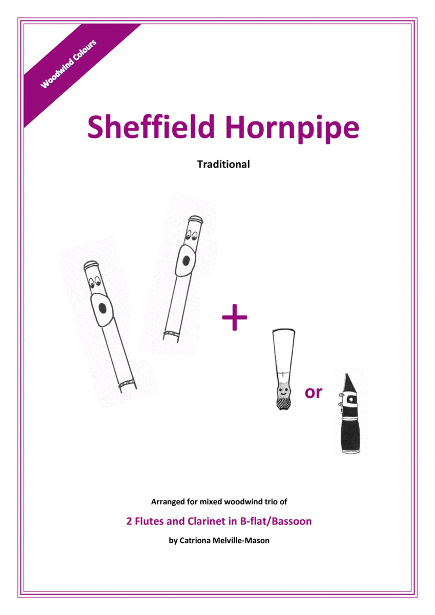 Sheffield Hornpipe (2 flutes & clarinet/bassoon) image number null