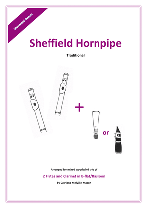 Book cover for Sheffield Hornpipe (2 flutes & clarinet/bassoon)