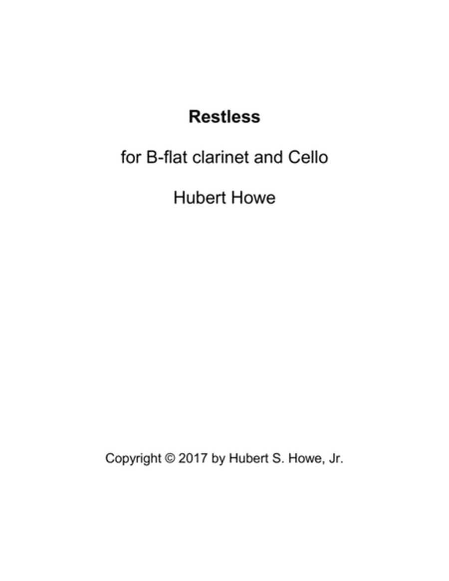 [Howe] Restless