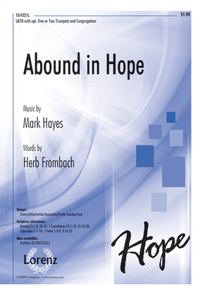 Book cover for Abound in Hope