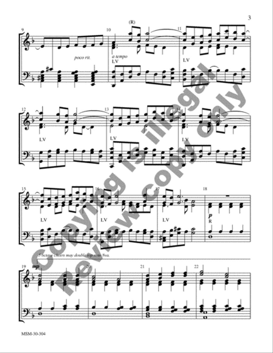 Ah, Holy Jesus Ah, Holy Jesus 5-Octaves scores gallery preview page 10