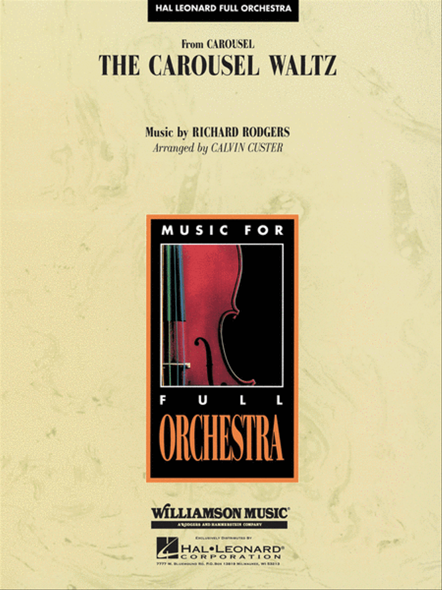 The Carousel Waltz The Carousel Waltz Full Orchestra scores gallery preview page 1