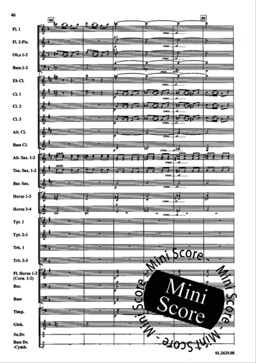 Musica Para Banda Concert Band scores gallery preview page 50