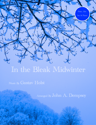 Book cover for In the Bleak Midwinter (Trio for Flute, Alto Sax and Piano)