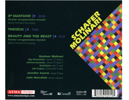 Schafer: String Quartet No. 8