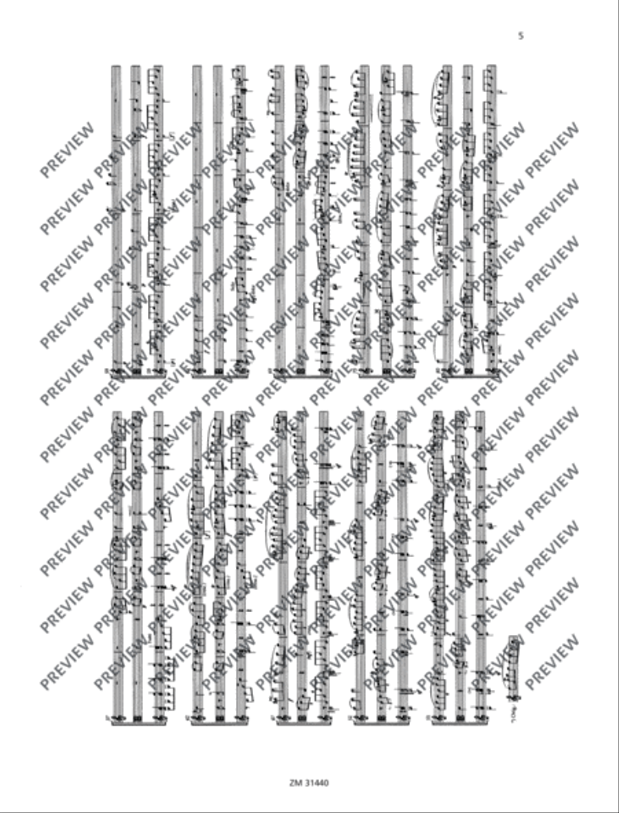 Serenade (Trio) Flute scores gallery preview page 6