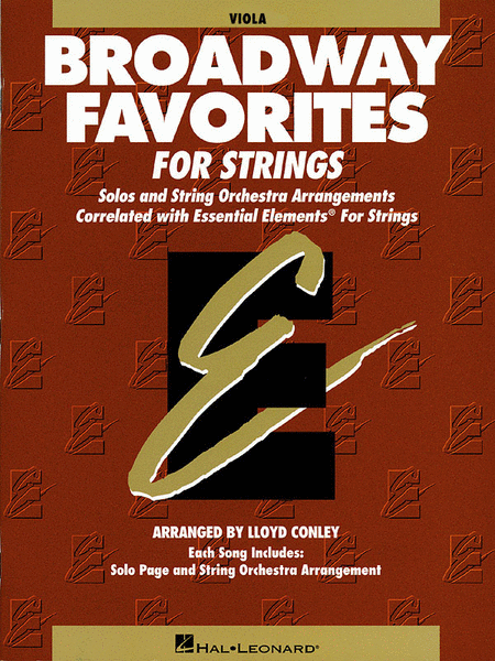 Broadway Favorites For Strings - Viola