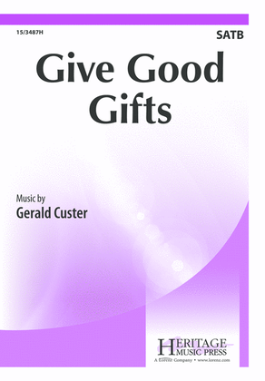 Book cover for Give Good Gifts