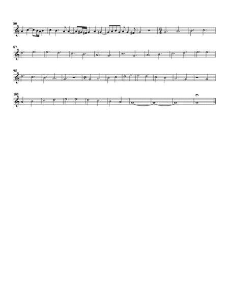 Ut, re, mi, fa, sol, la (arrangement for 4 recorders)