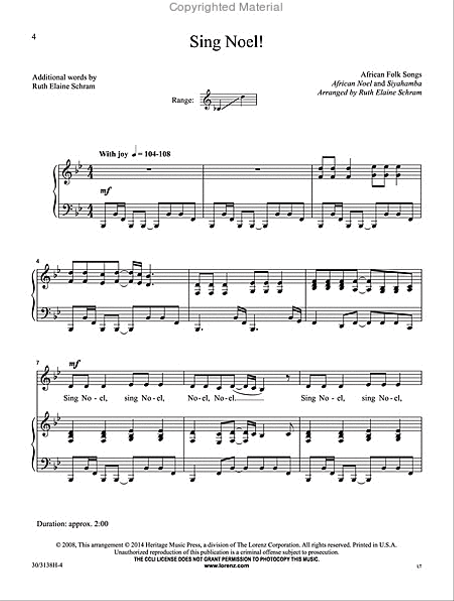 Christmas Dreams and Reflections - Medium-low Voice Medium Voice scores gallery preview page 3