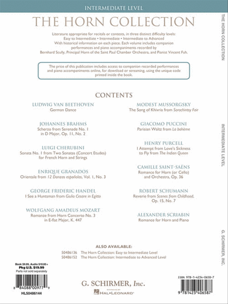 The Horn Collection – Intermediate Level Horn scores gallery preview page 2