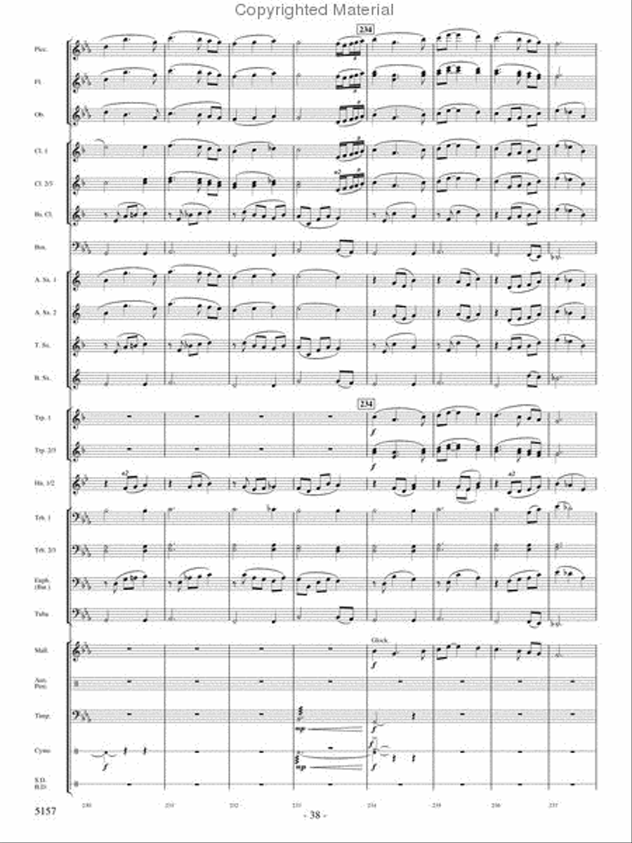 Fate of the Gods Fate of the Gods Concert Band scores gallery preview page 37