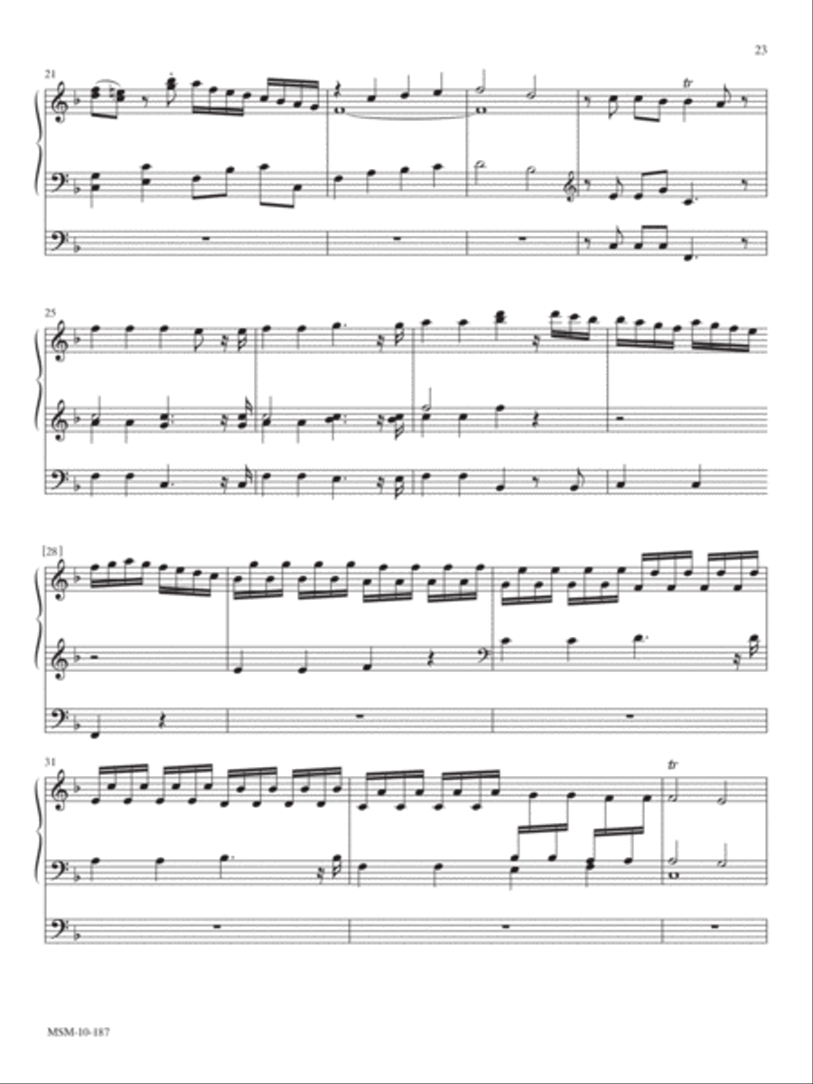 Voluntary in D Minor Voluntary in D Minor Organ scores gallery preview page 3