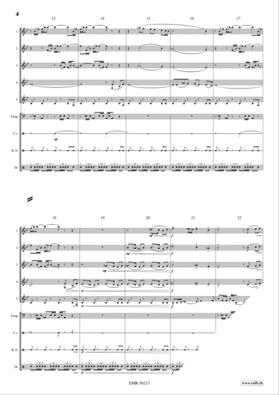 A New Hope Clarinet Quintet scores gallery preview page 4
