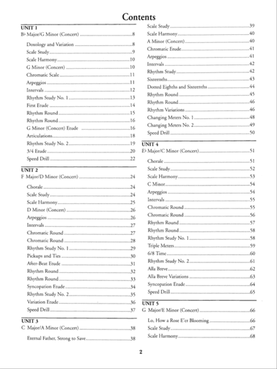 The Artistry of Fundamentals for Band Concert Band Methods scores gallery preview page 2