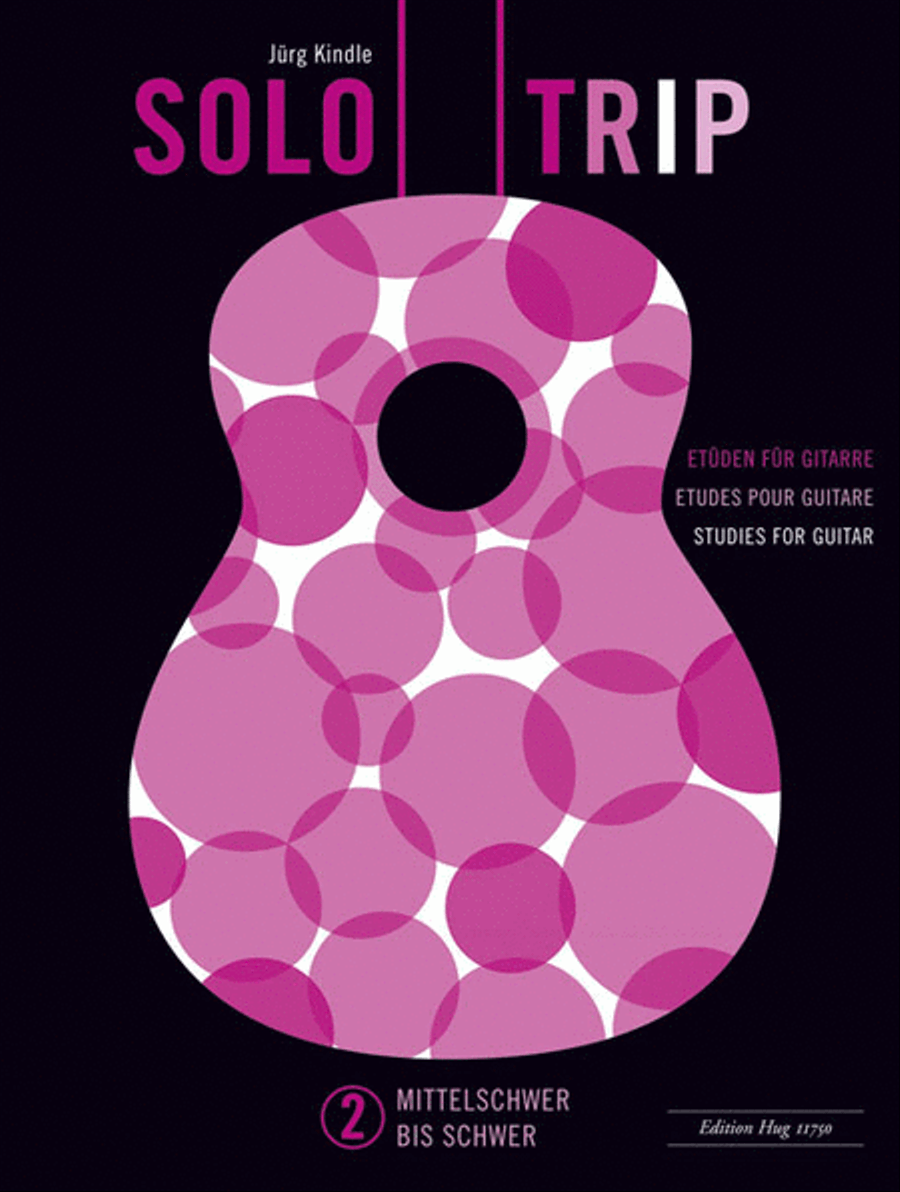 Solo Trip Band 2 Etuden (mittel bis schwer) Classical Guitar scores gallery preview page 1