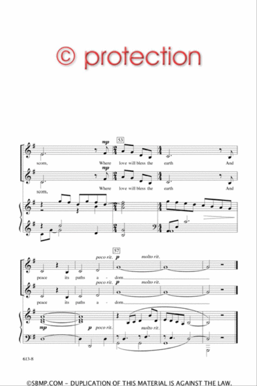 I Dream a World - SSAA Octavo SSAA scores gallery preview page 7