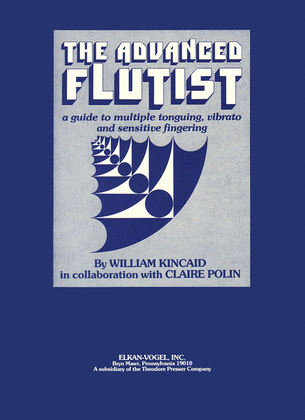 Book cover for The Advanced Flutist