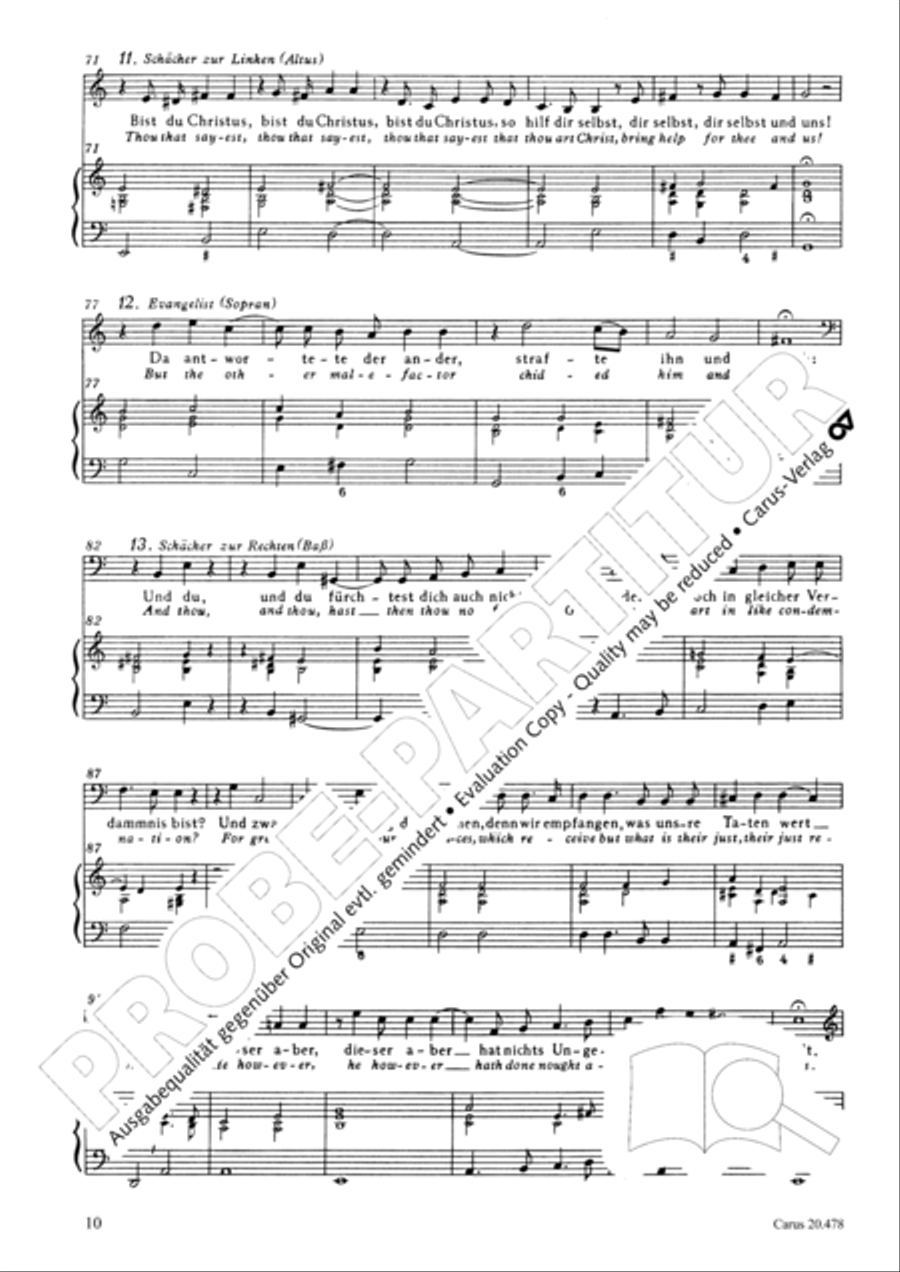 The seven last words from the cross SATTB scores gallery preview page 17