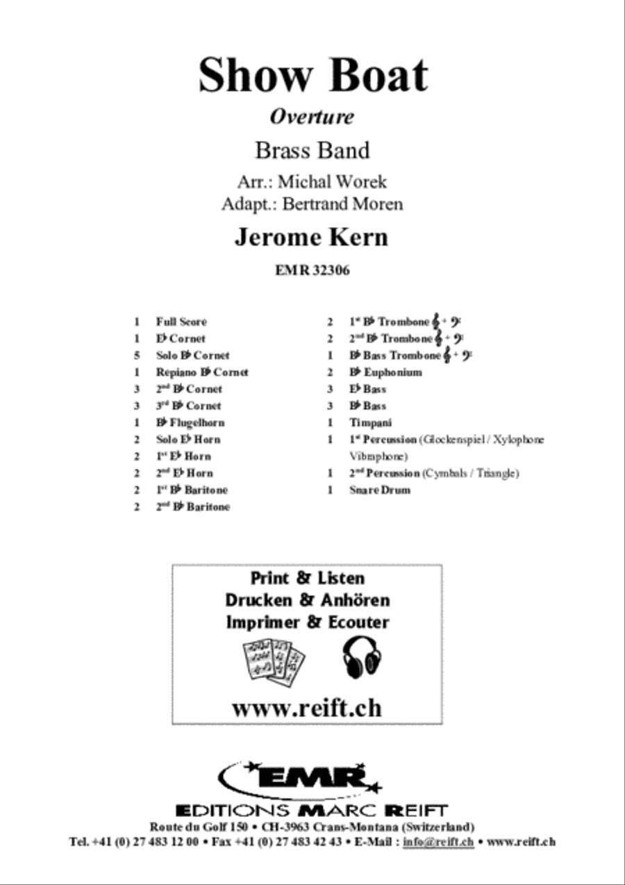Show Boat Brass Band scores gallery preview page 2