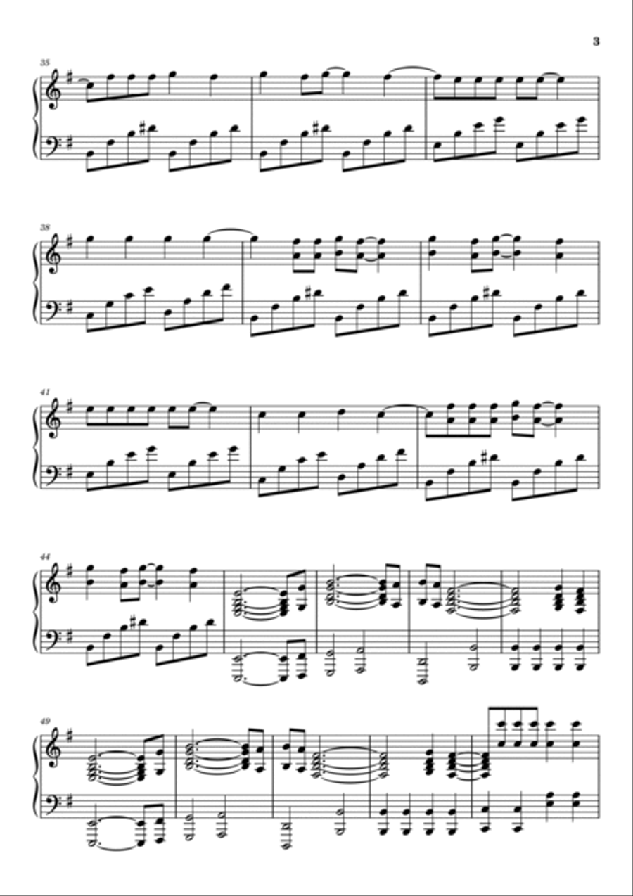 Mutter Piano Solo scores gallery preview page 3