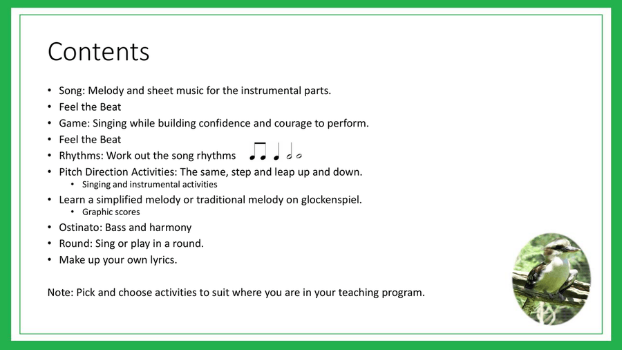 Kookaburra (kookaburra Sits In The Old Gum Tree) Percussion Ensemble scores gallery preview page 2