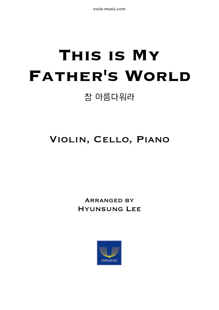 This is My Father's World - Piano Trio (Vn,Vc.Pno) Piano Trio scores gallery preview page 1